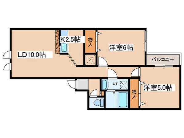 サント・アリオデ本通南の物件間取画像